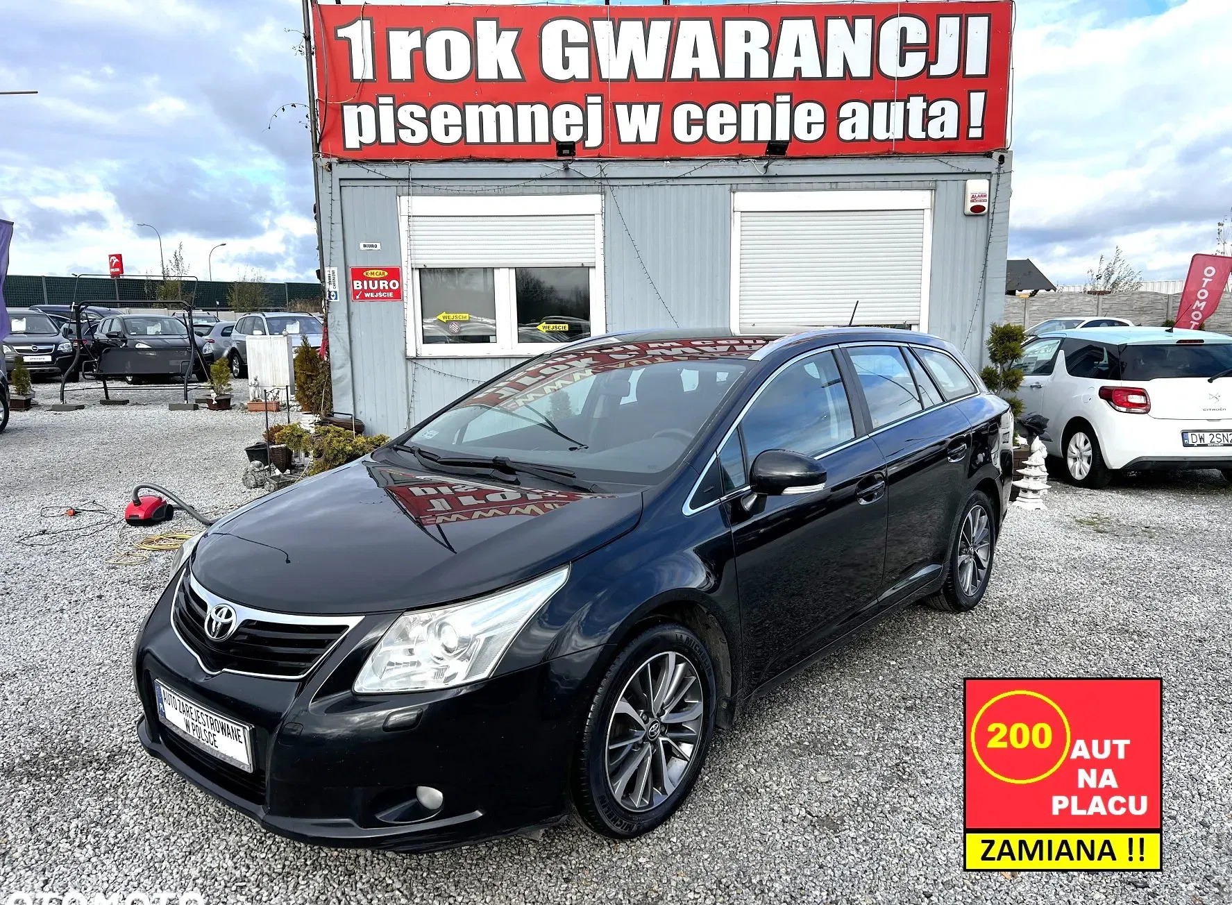 toyota avensis dolnośląskie Toyota Avensis cena 24800 przebieg: 315000, rok produkcji 2009 z Sopot